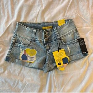 YMI Light Blue Jean Shorts for Women